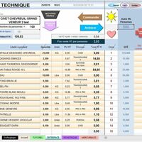 logiciel développé par j2f pour gérer les fiches techniques et les commandes 